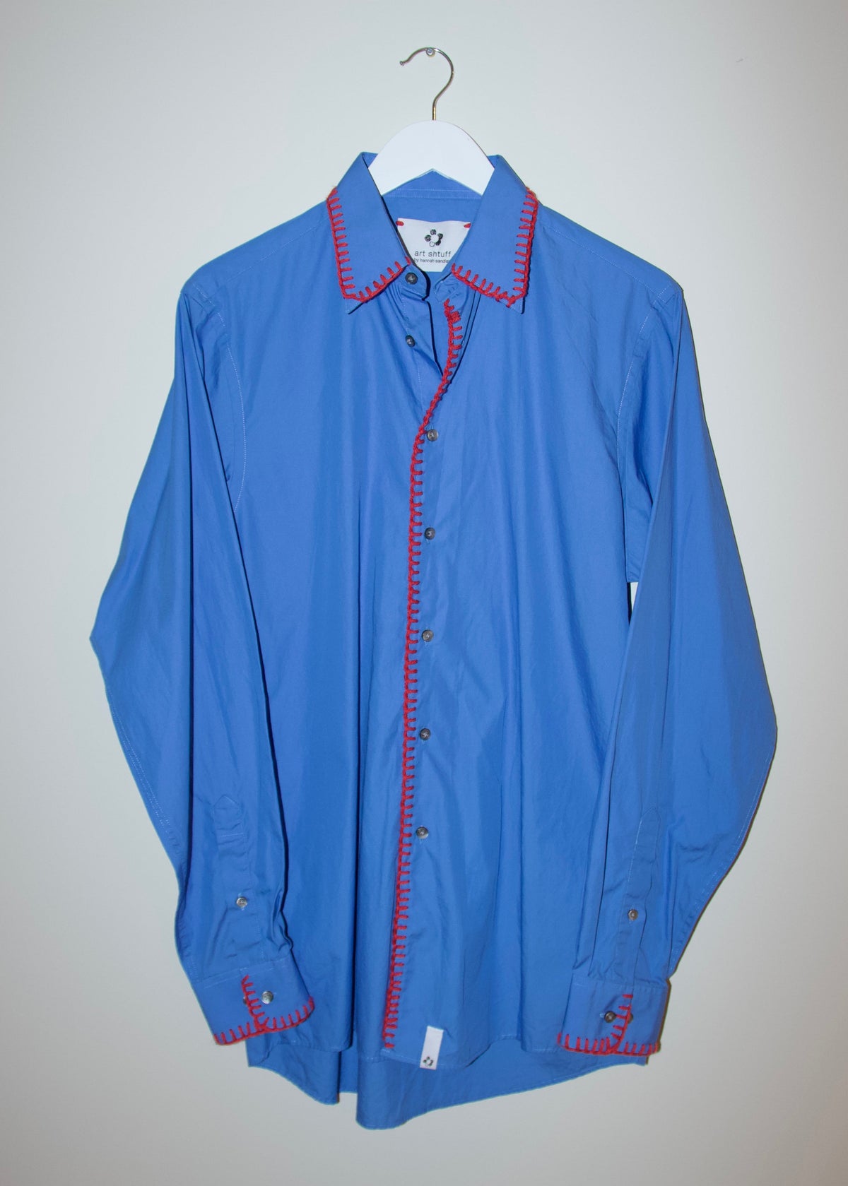 reworked dress shirt, L
