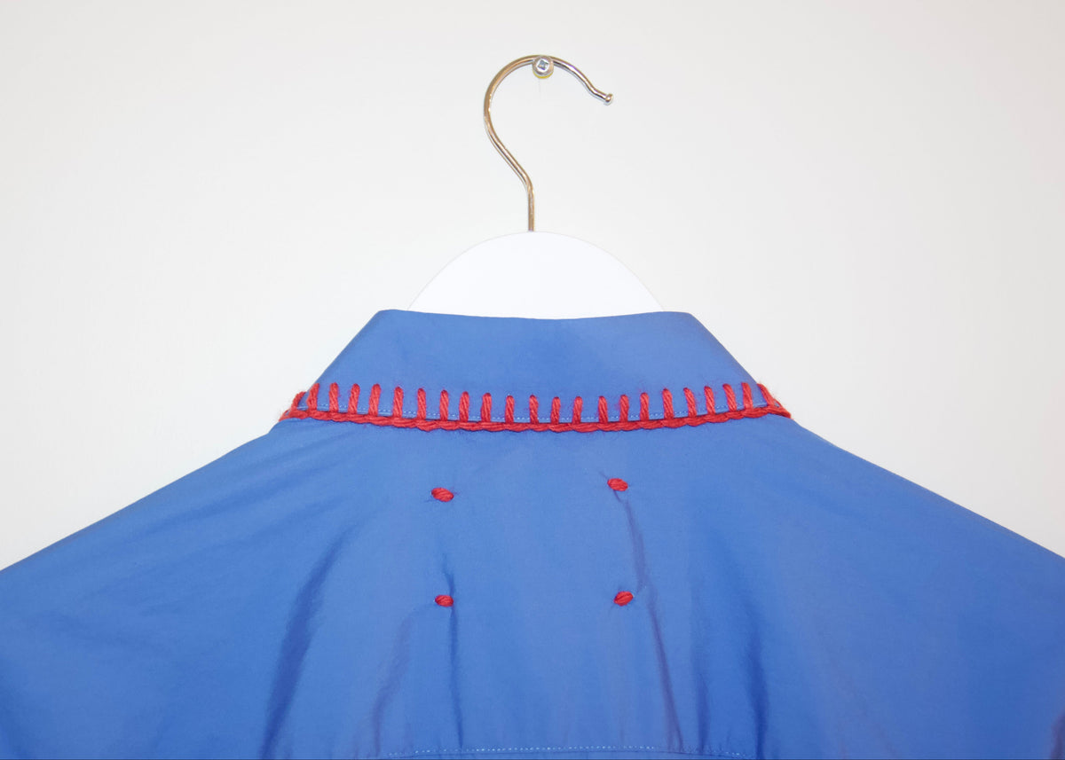 reworked dress shirt, L