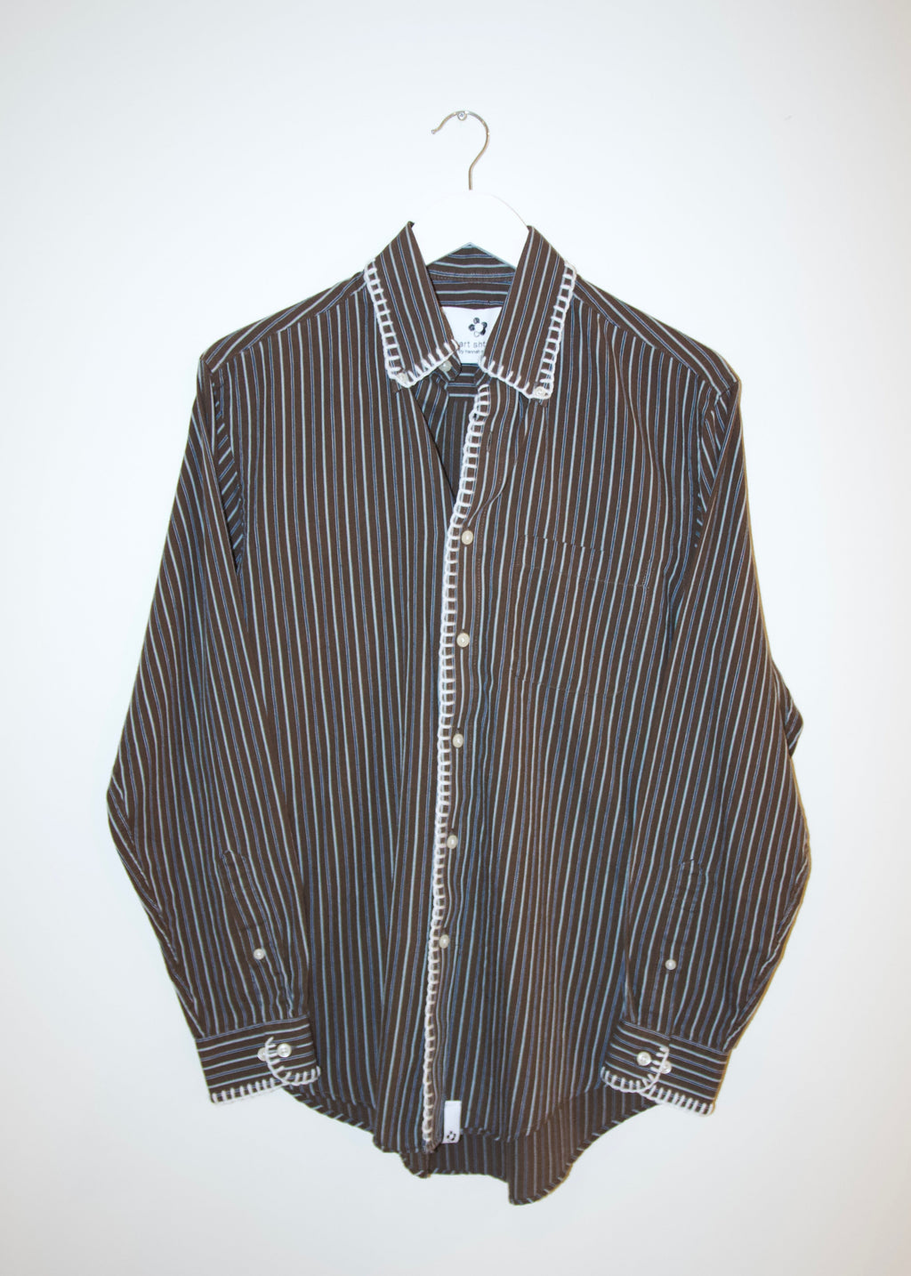 reworked dress shirt, M