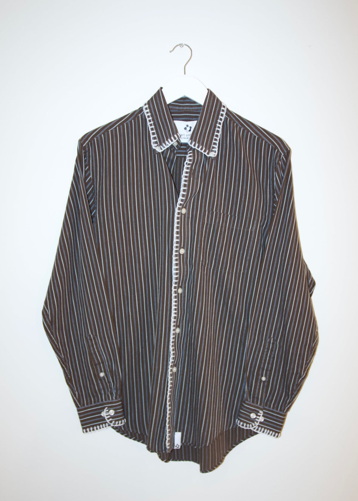reworked dress shirt, M
