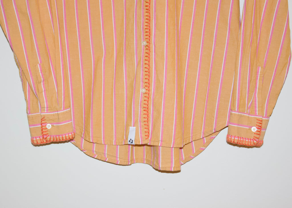 reworked dress shirt, S