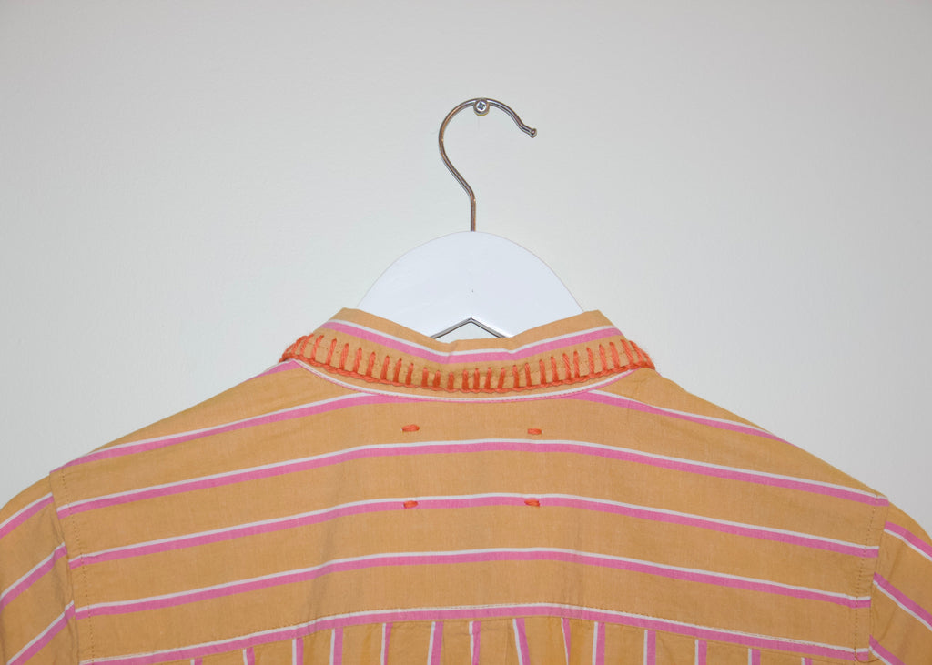 reworked dress shirt, S