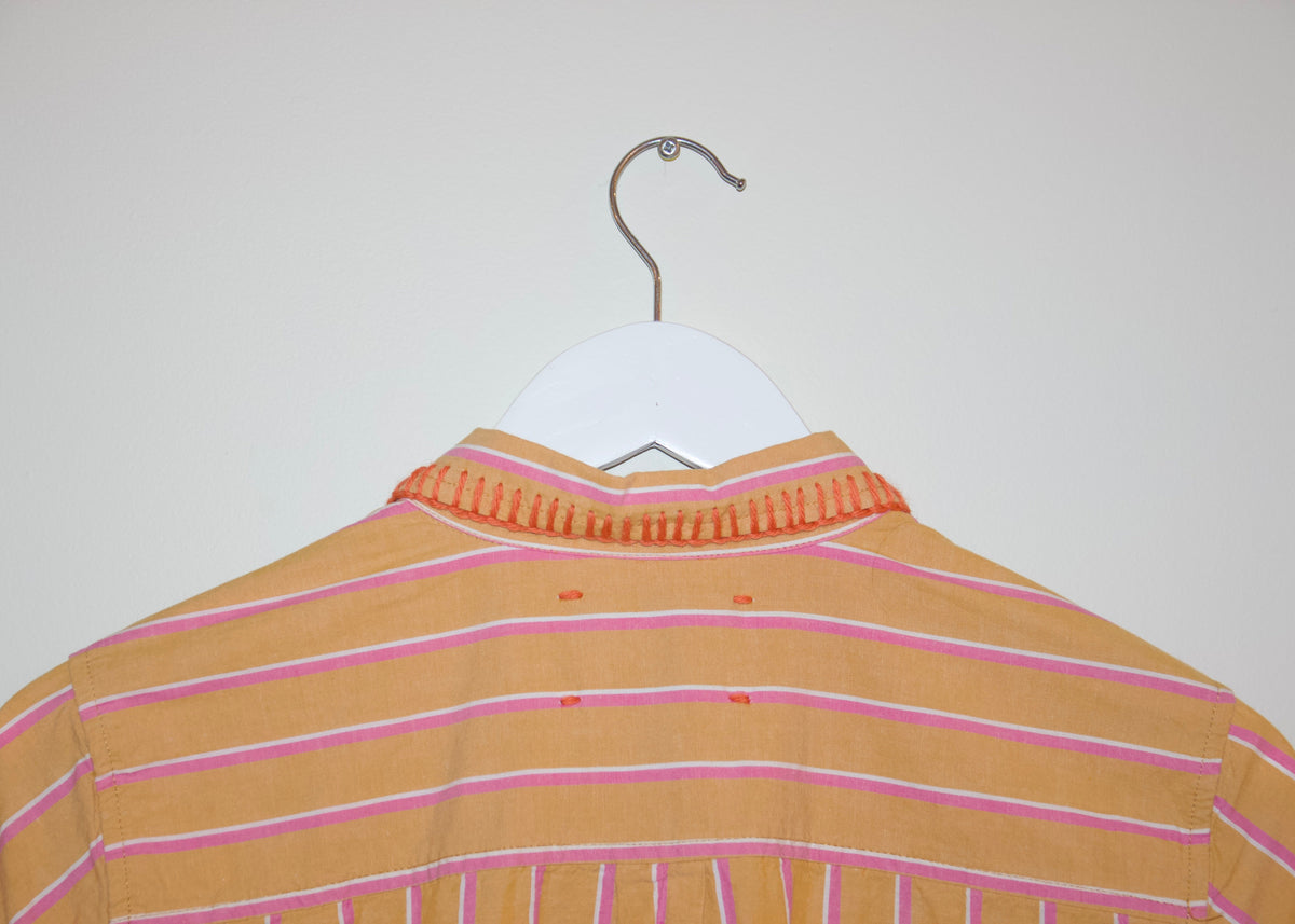 reworked dress shirt, S