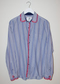 reworked dress shirt, M
