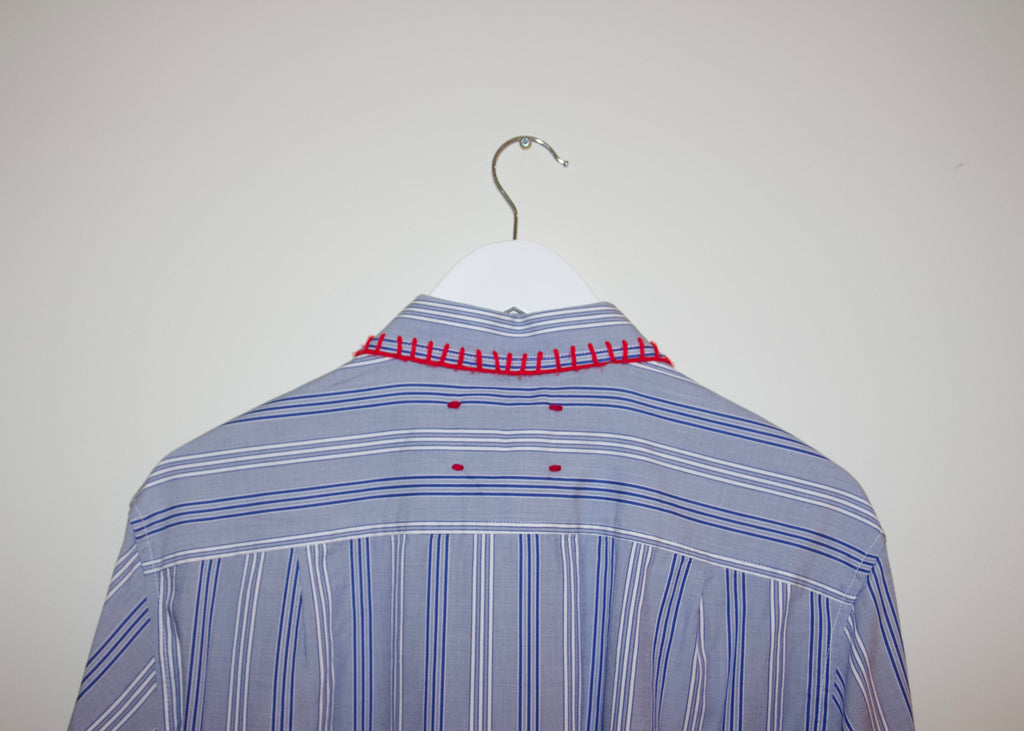 reworked dress shirt, M