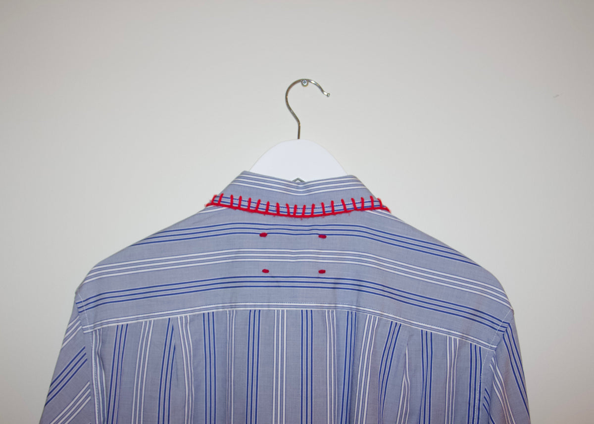 reworked dress shirt, M