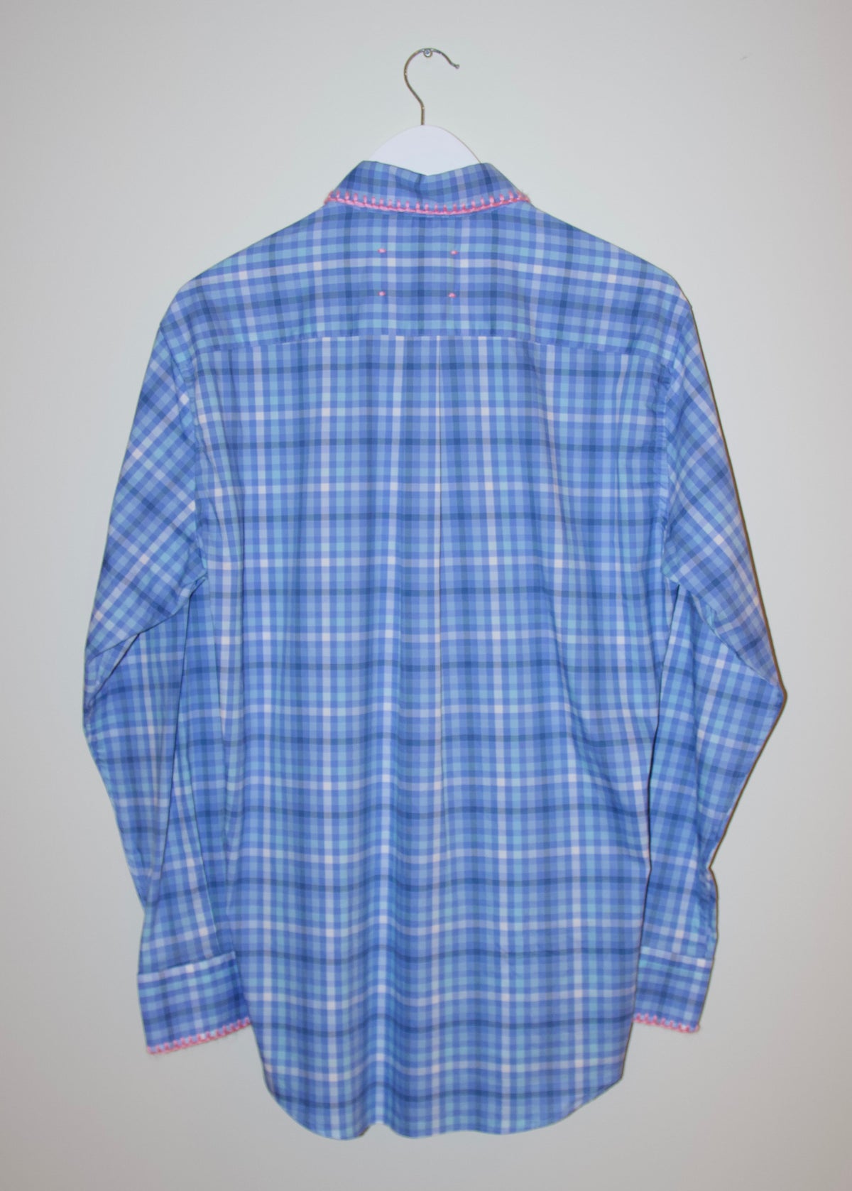 reworked dress shirt, L