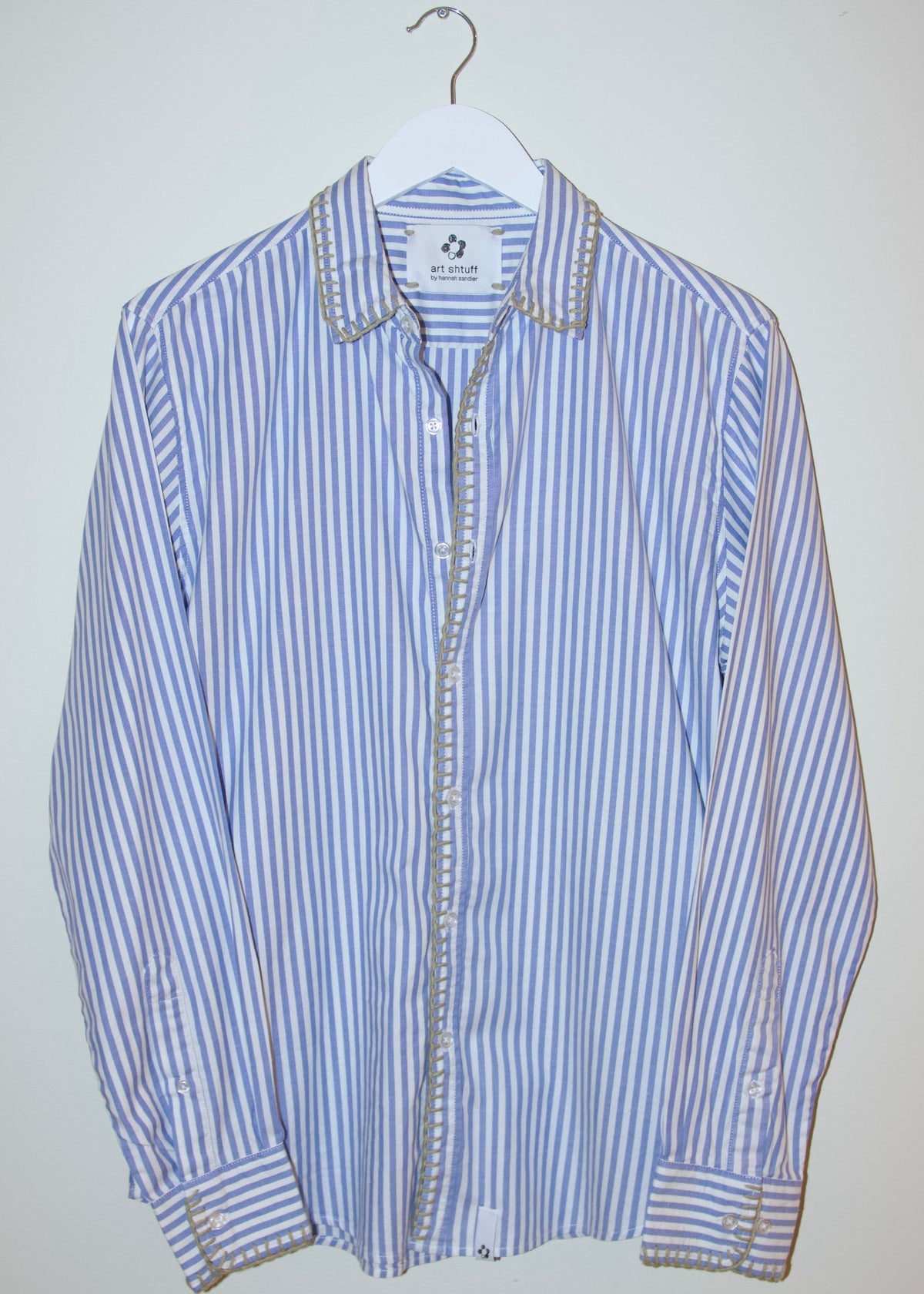 reworked dress shirt, M