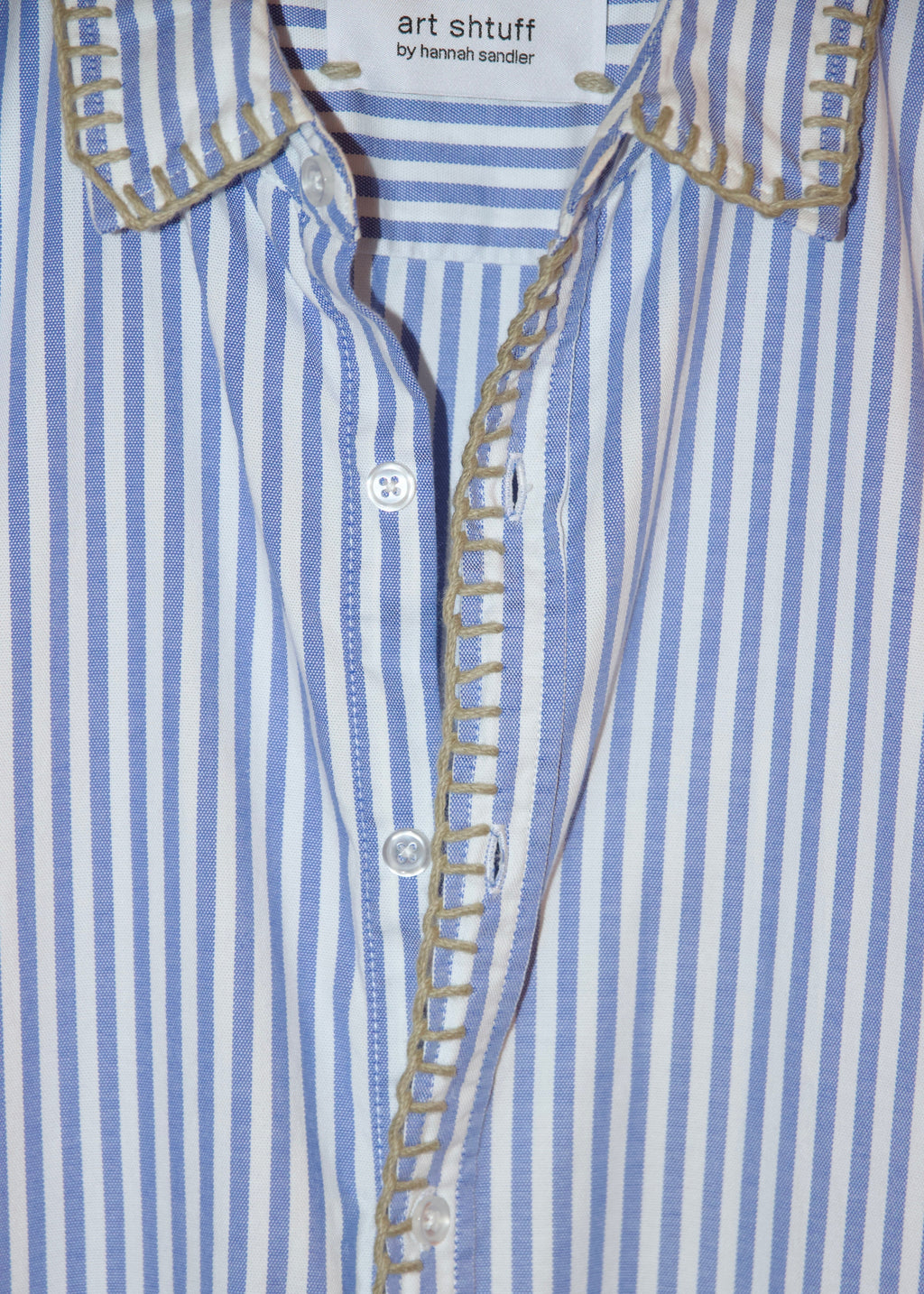 reworked dress shirt, M
