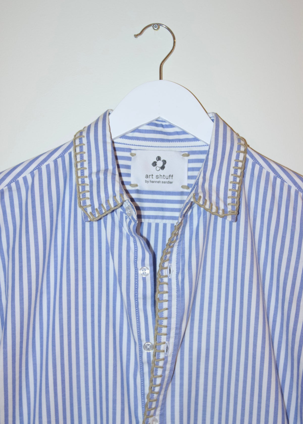 reworked dress shirt, M