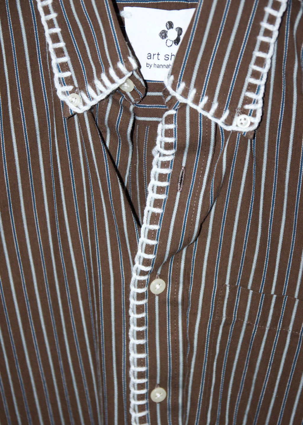 reworked dress shirt, M