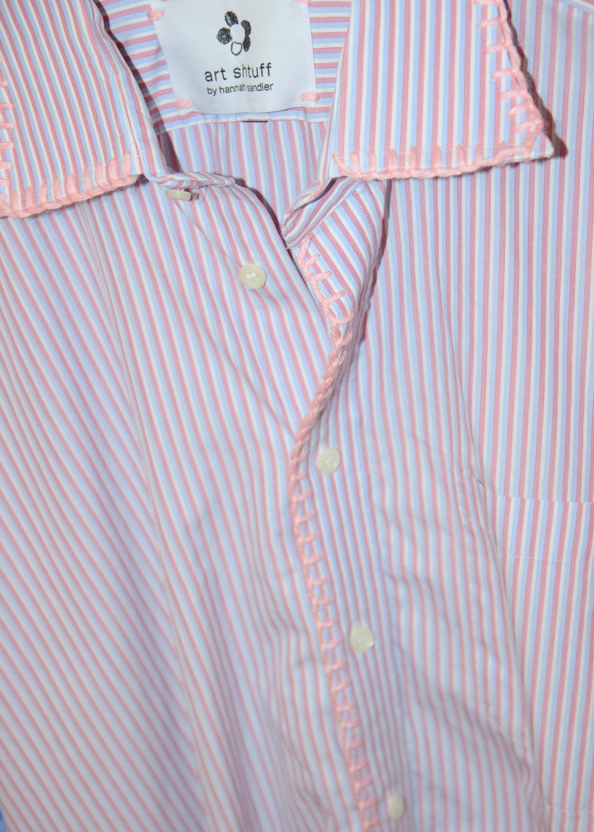 reworked dress shirt, XL