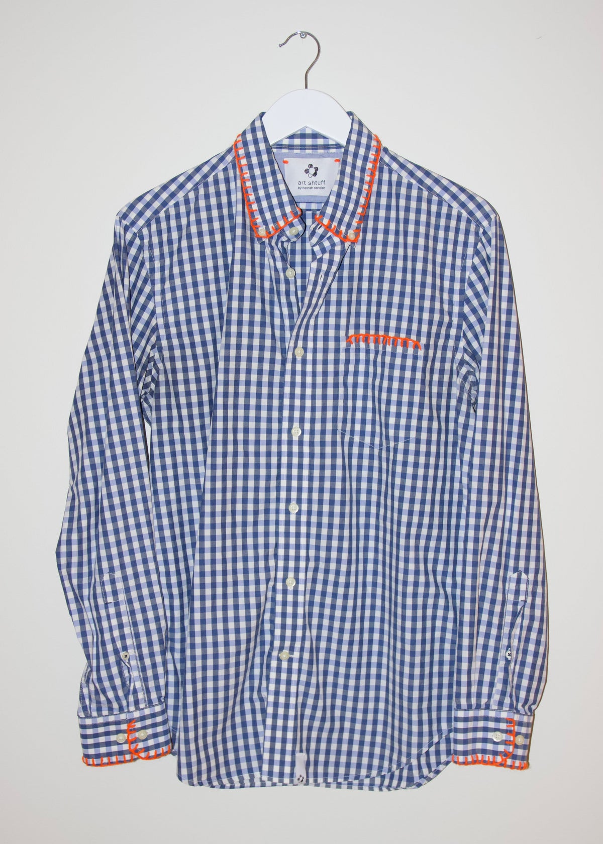 reworked dress shirt, M