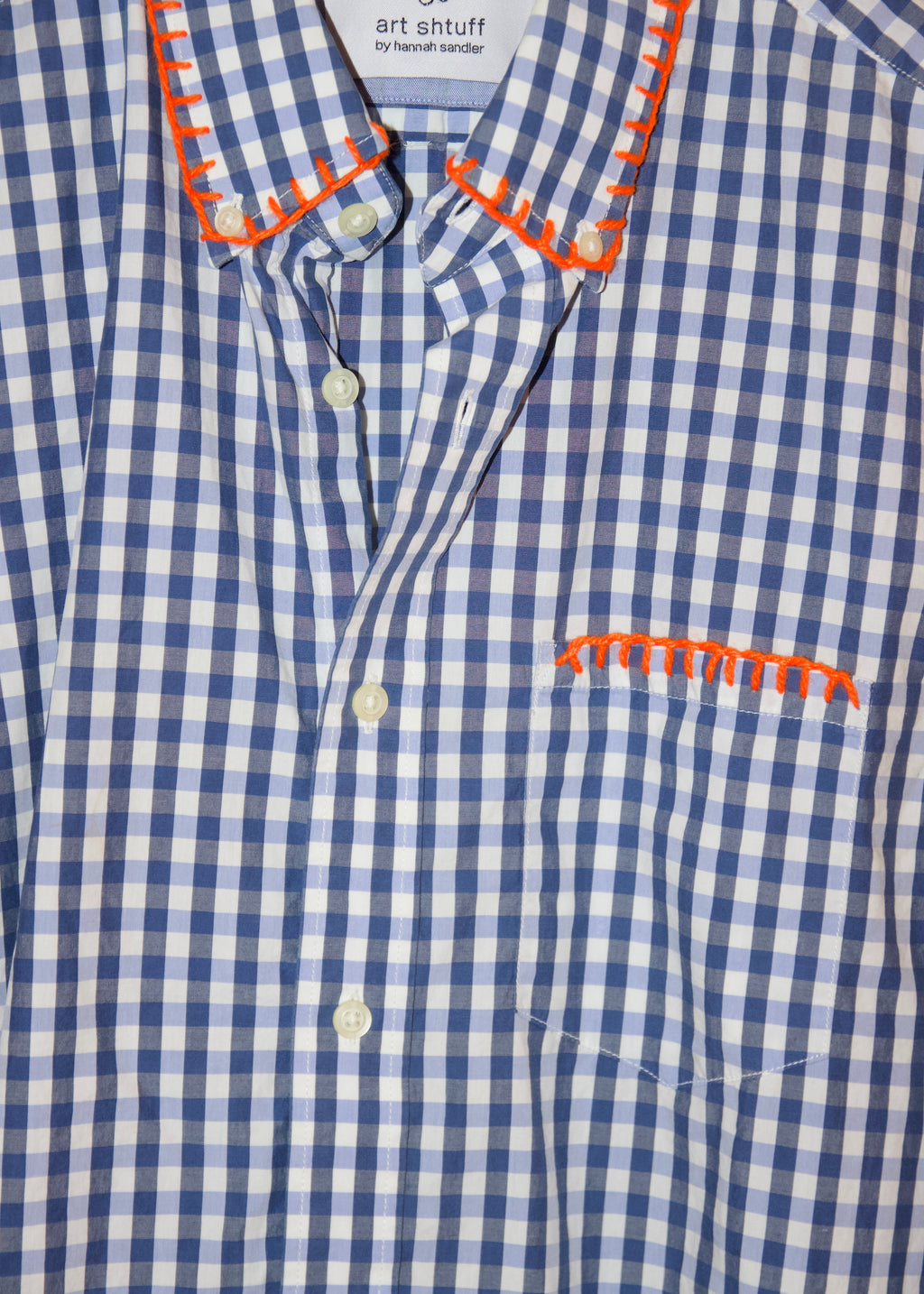 reworked dress shirt, M