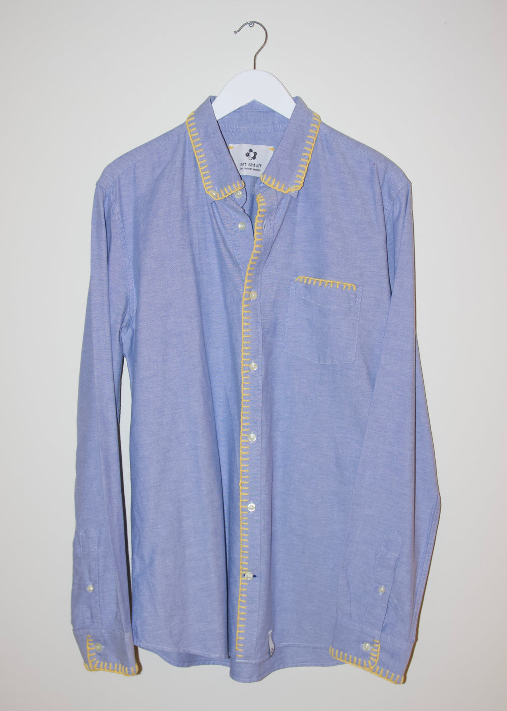 reworked dress shirt, L