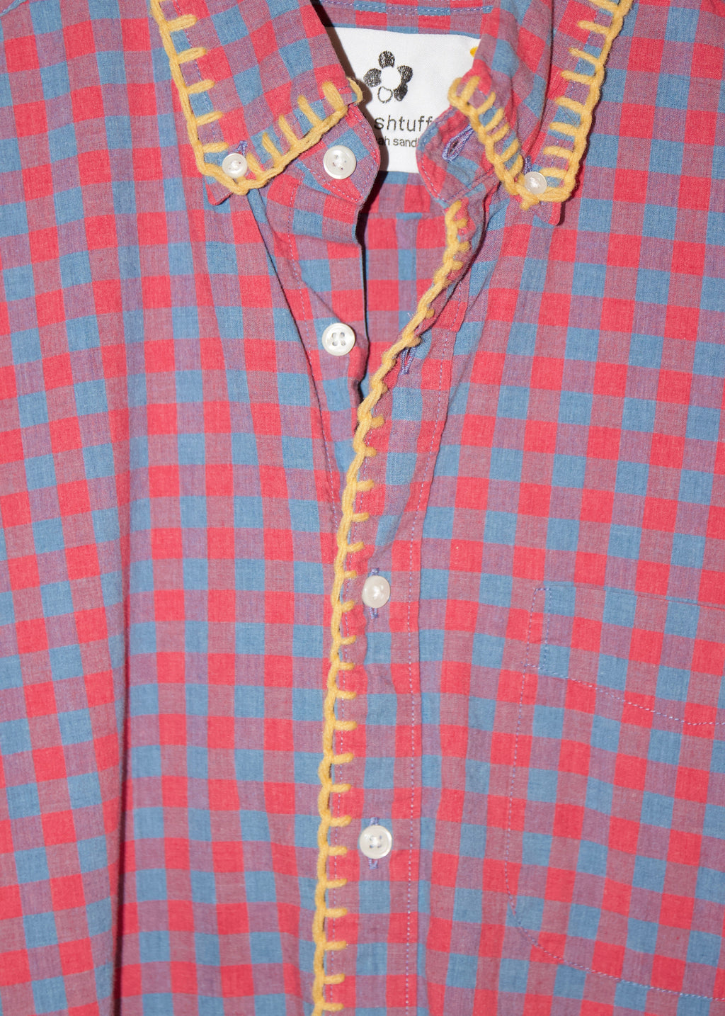 reworked dress shirt, S