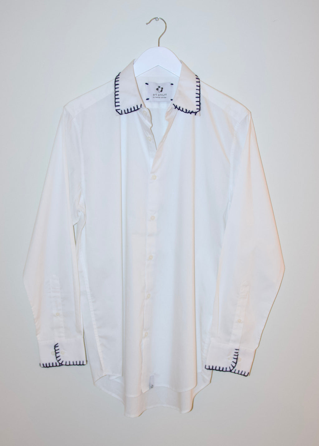 reworked dress shirt, M
