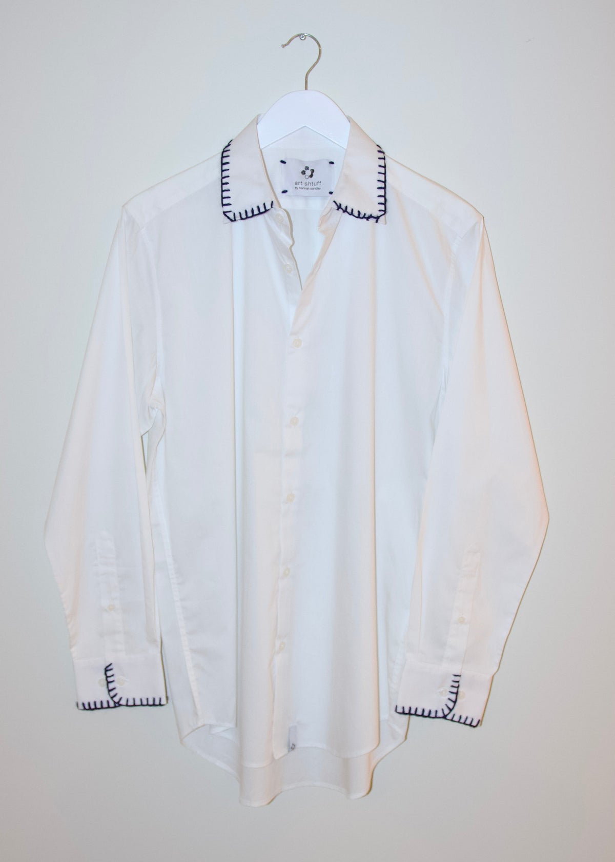 reworked dress shirt, M