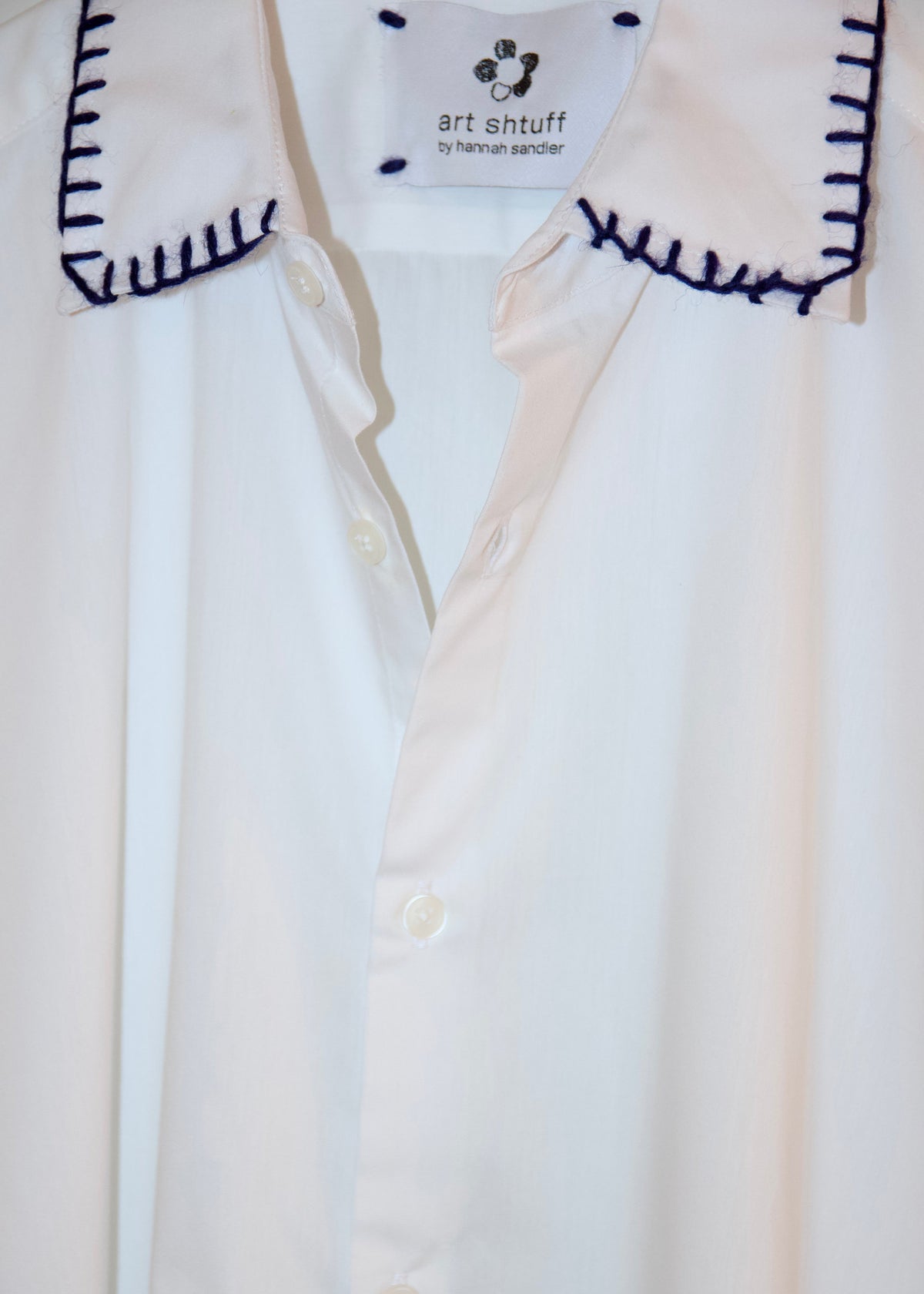 reworked dress shirt, M