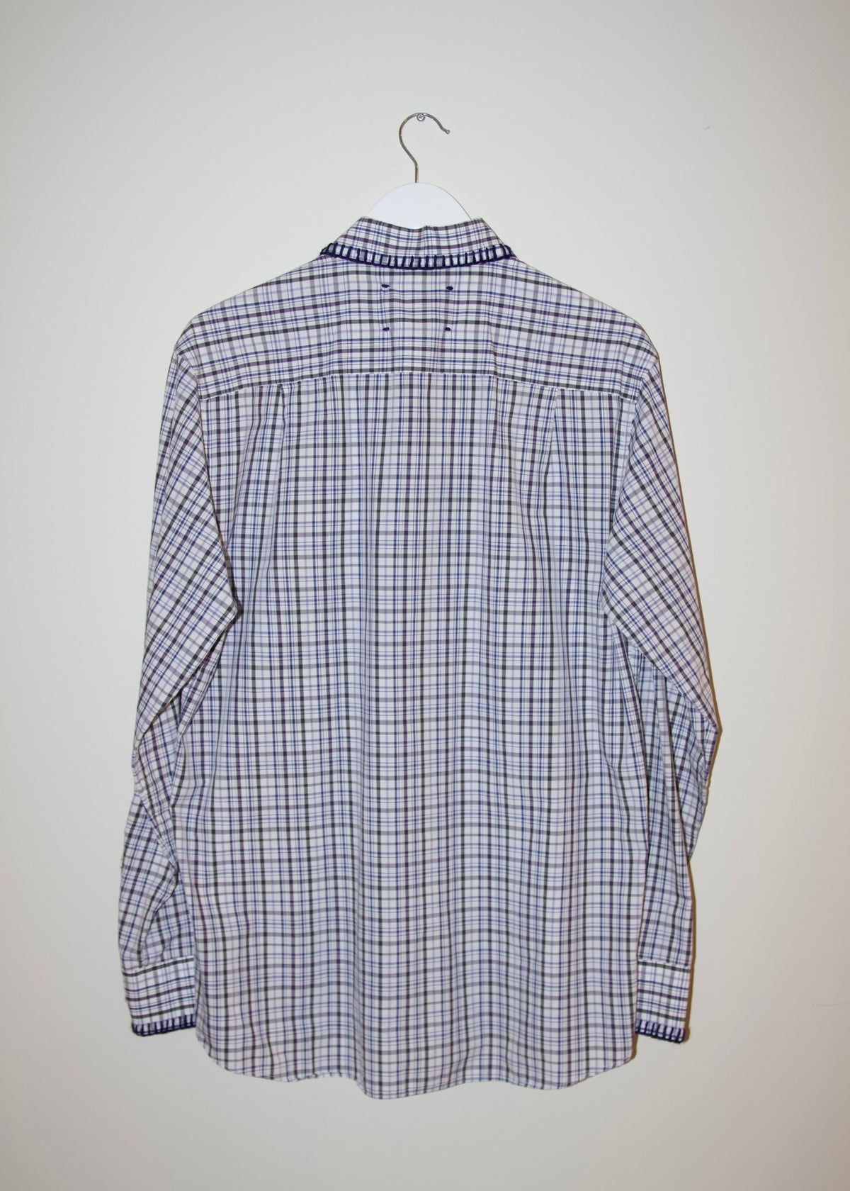 reworked dress shirt, L
