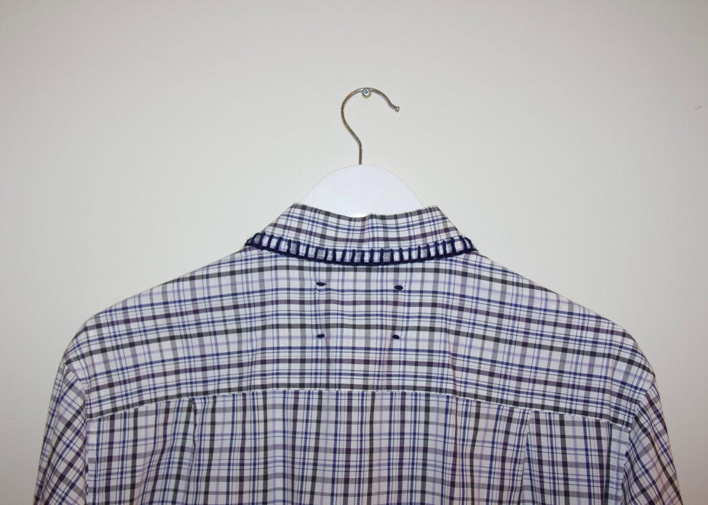 reworked dress shirt, L