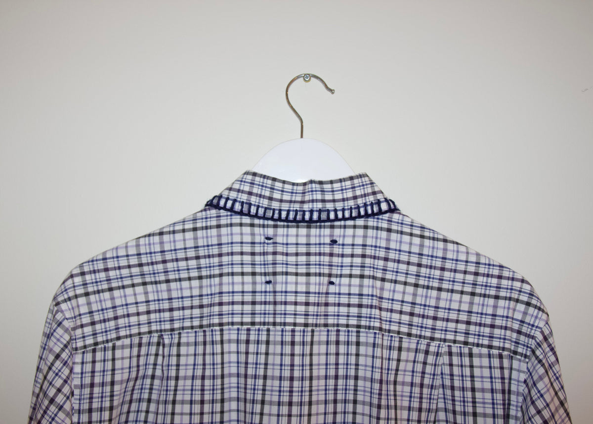 reworked dress shirt, L