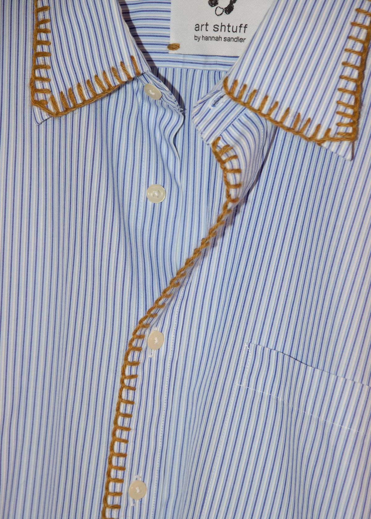 reworked dress shirt, XL