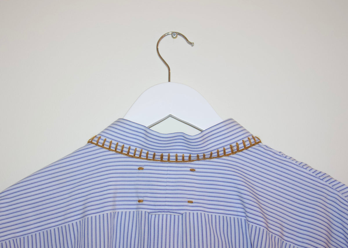 reworked dress shirt, XL