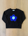 flower sweatshirt, S