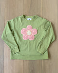 flower sweatshirt, S