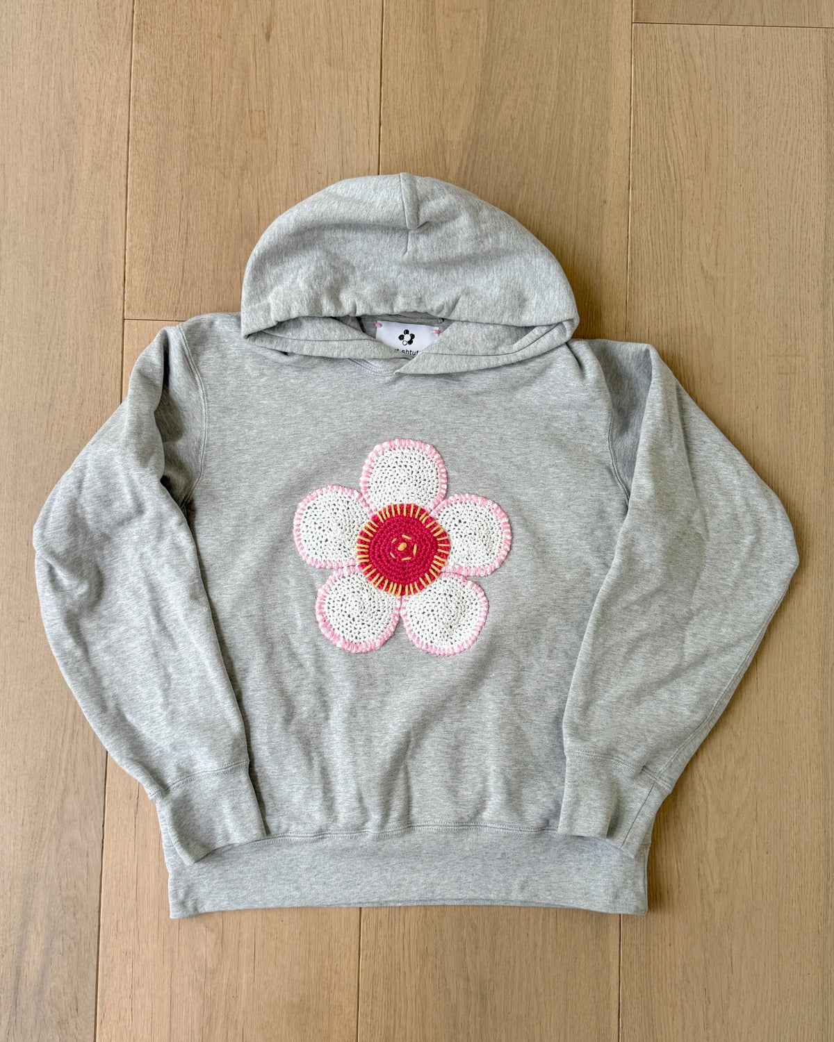 flower sweatshirt, M