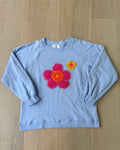 flower sweatshirt, XL