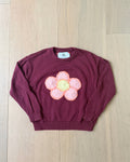 flower sweater, S (6-7)