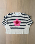 flower sweater, XL (12/13)