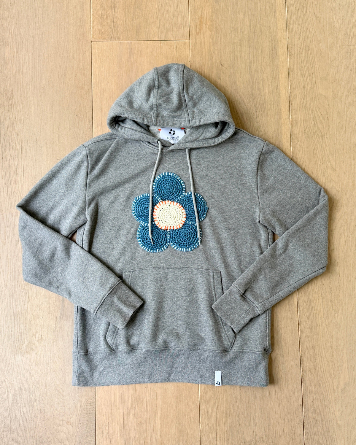 flower sweatshirt, L