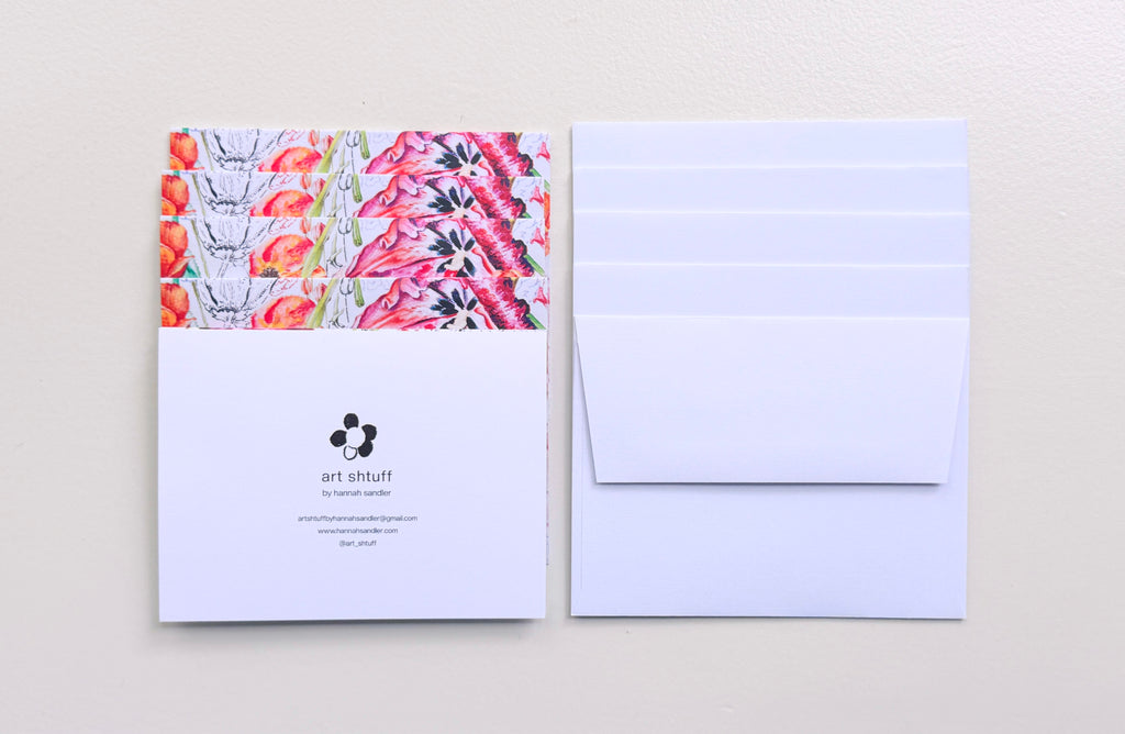 pack of 5 greeting cards