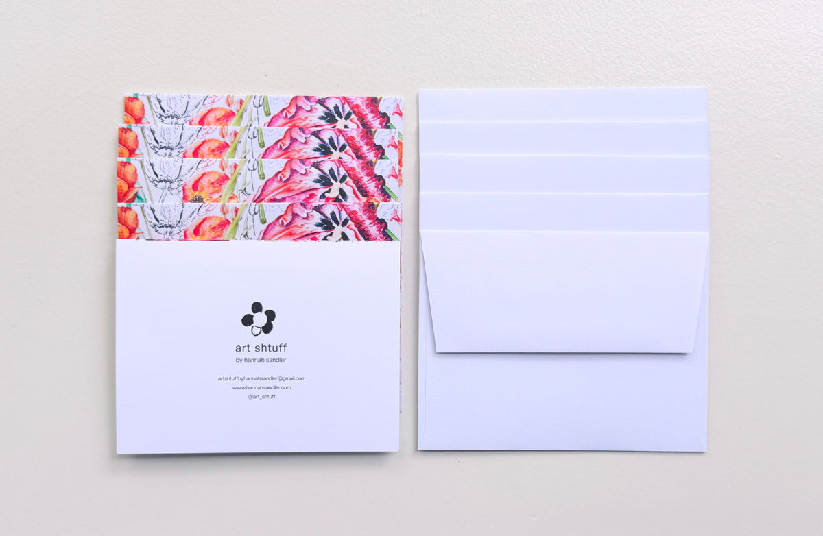 pack of 5 greeting cards