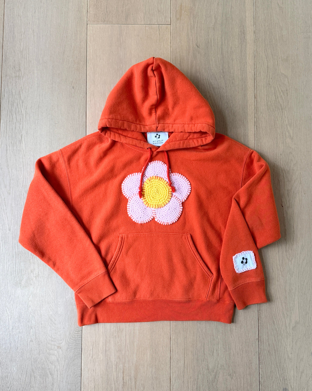 flower sweatshirt, M