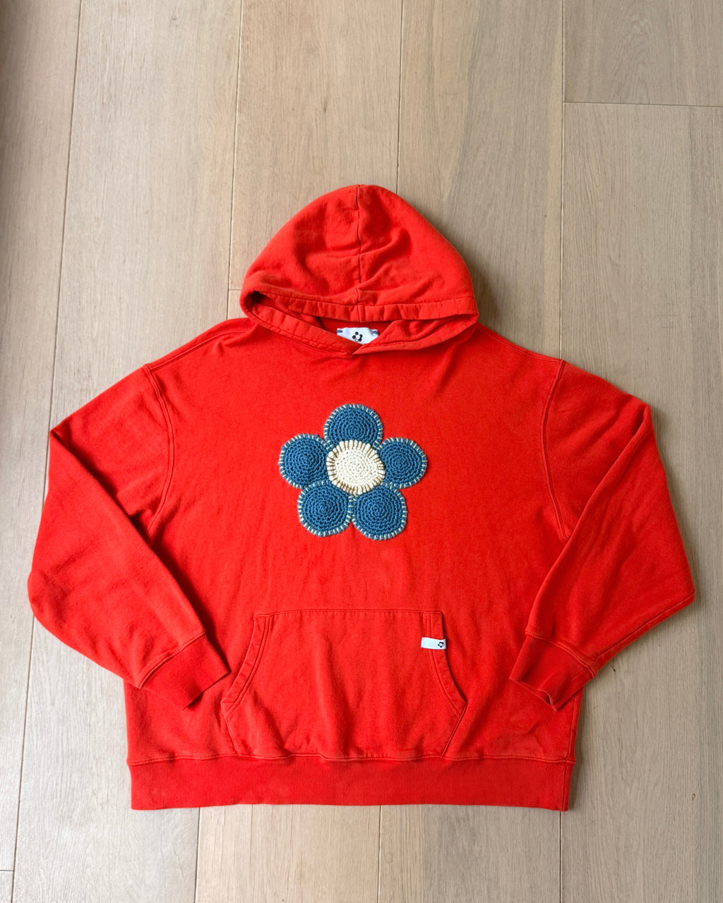 flower sweatshirt, XXL