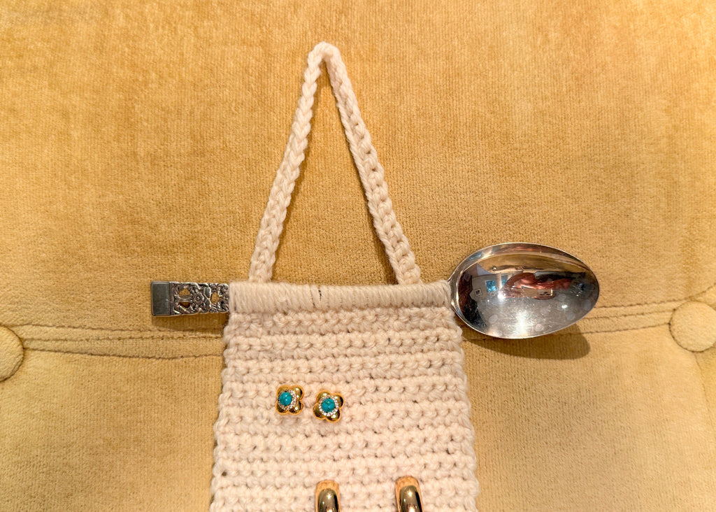 jewelry hanger, small spoon no.1