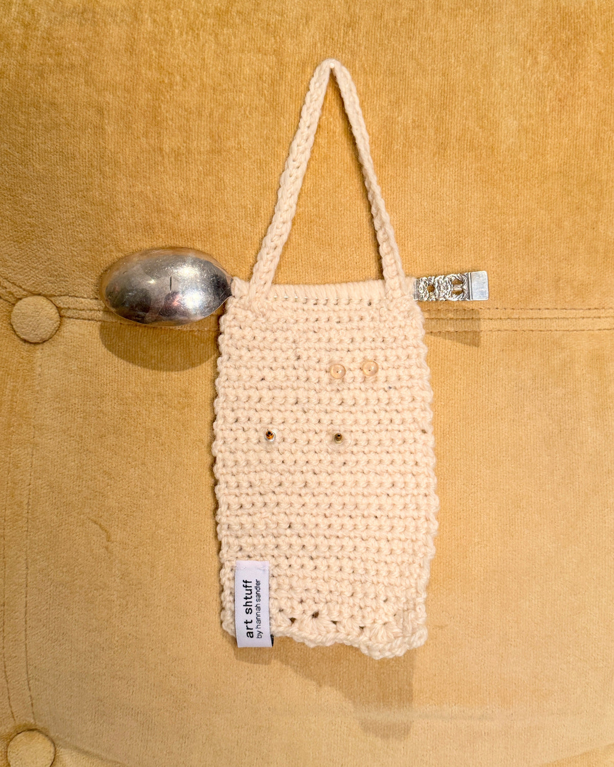 jewelry hanger, small spoon no.1