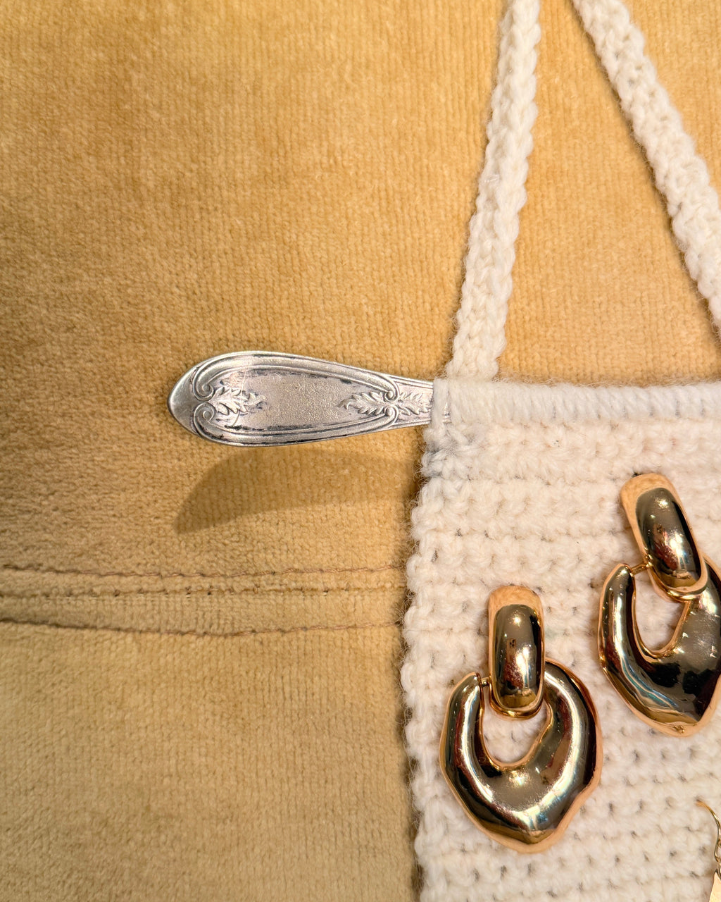 jewelry hanger, small spoon no.2
