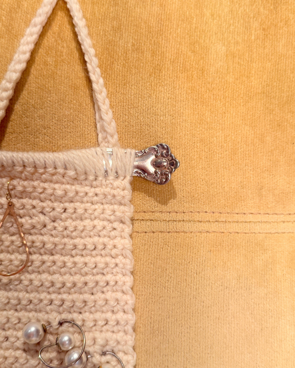 jewelry hanger, small fork no.1