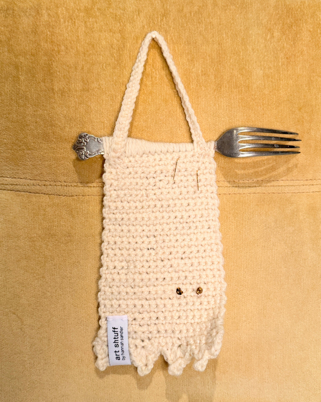 jewelry hanger, small fork no.1