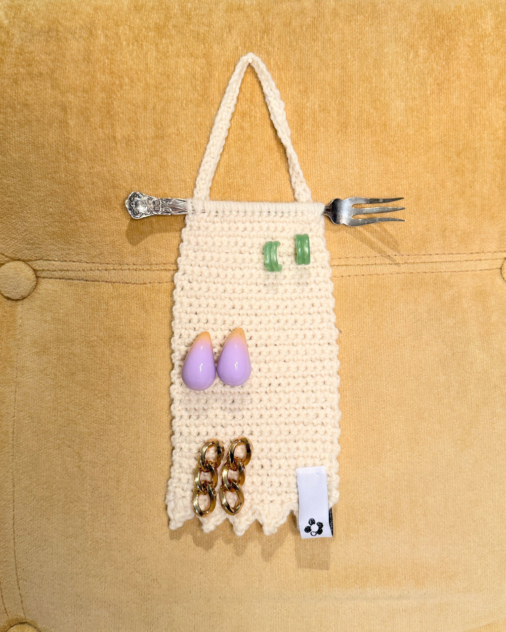 jewelry hanger, small fork no.2