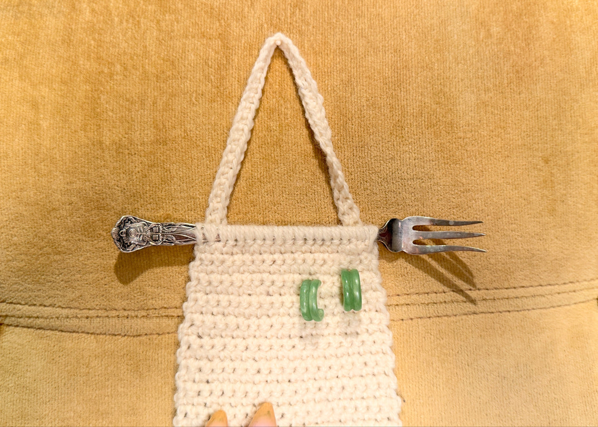 jewelry hanger, small fork no.2
