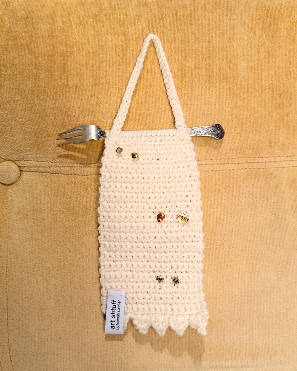 jewelry hanger, small fork no.2