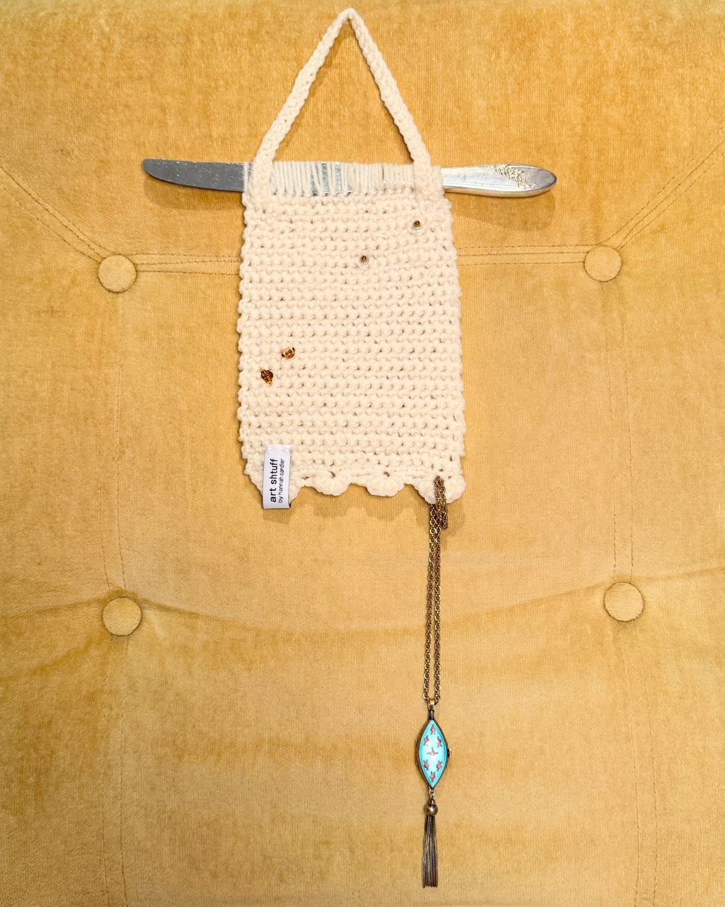 jewelry hanger, big knife no.1