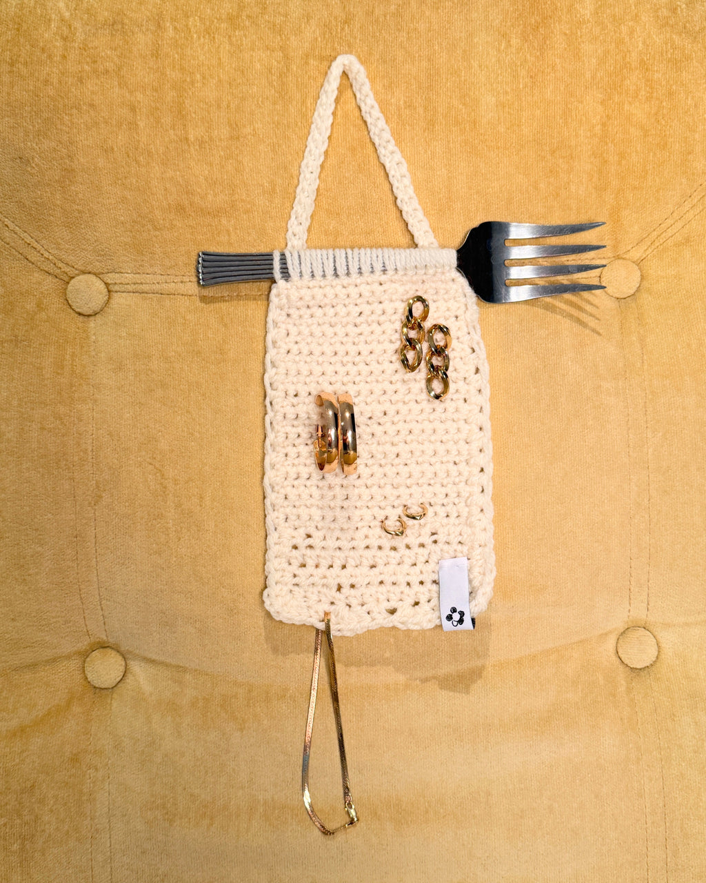 jewelry hanger, big fork no.1