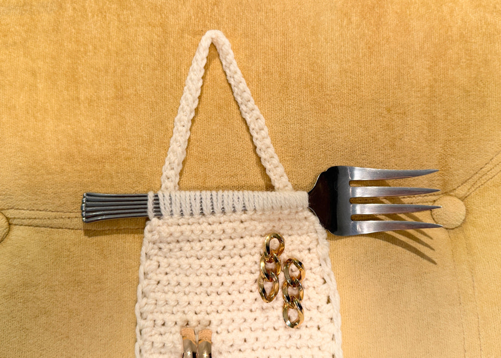 jewelry hanger, big fork no.1